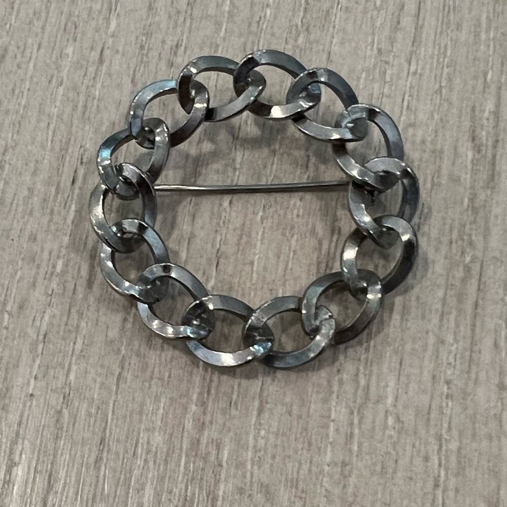1960s Gerry's Silver-Tone Brooch